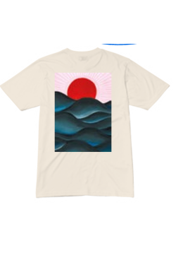 Baron T-Shirt La Vague Ivoire