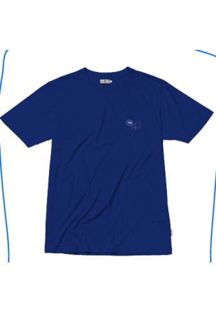 Baron T-Shirt Hello Bleu Marine