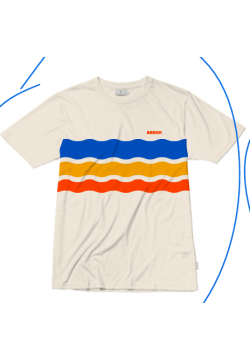 Baron T-Shirt Tricolor...