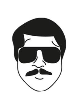 Baron Tee Shirt Uni Noir