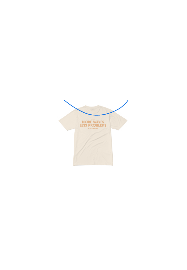 Baron T-Shirt More Waves Ivoire