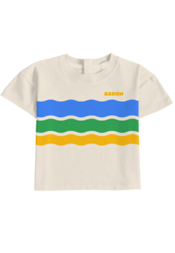 Baron B T-Shirt Tricolor Vert