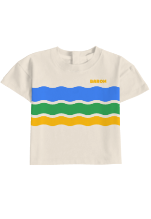Baron B T-Shirt Tricolor Vert