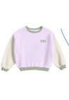 Baron B Crew Colorblock Lila