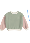 Baron W Ultra Oversize Color Block Olive
