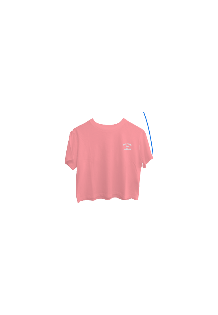 Baron W T-Shirt More Waves Rose Vif