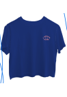 Baron W T-Shirt L'Amour A La Plage Bleu Marine