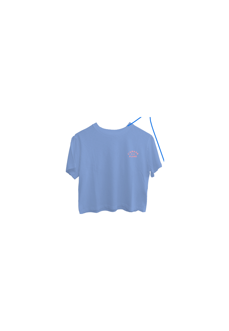 Baron W T-Shirt L'Amour A La Plage Bleu Vintage