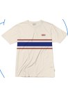 Baron T-Shirt Bands Bleu Terra Cotta