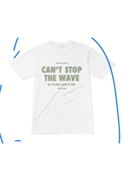 Baron T-Shirt Cant Stop Blanc