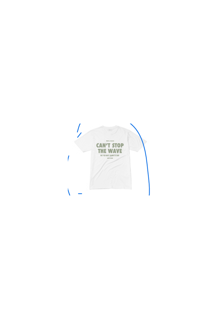 Baron T-Shirt Cant Stop Blanc