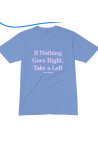 Baron T-Shirt Take A Left Bleu Vintage
