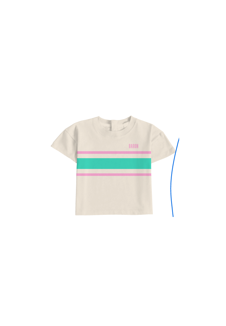 Baron B T-Shirt Bands Turquoise