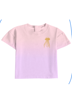Baron B T-Shirt Plongee Rose