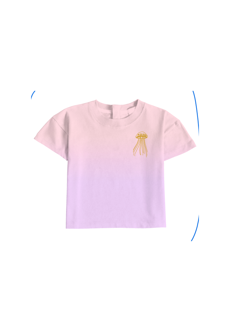 Baron B T-Shirt Plongee Rose