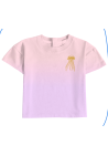Baron B T-Shirt Plongee Rose