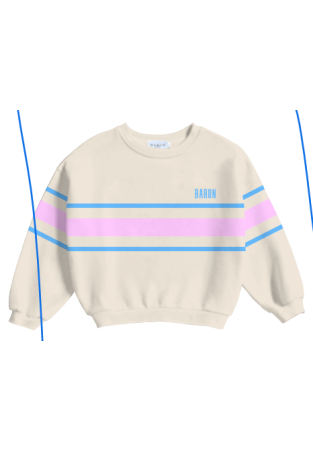 Baron B Crew Plongee Rose