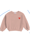 Baron B Crew Love Grows Here Rose Faded