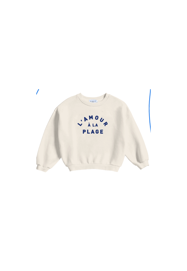 Baron W Ultra Oversize L'Amour A La Plage Ivoire