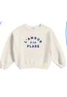 Baron W Ultra Oversize L'Amour A La Plage Ivoire