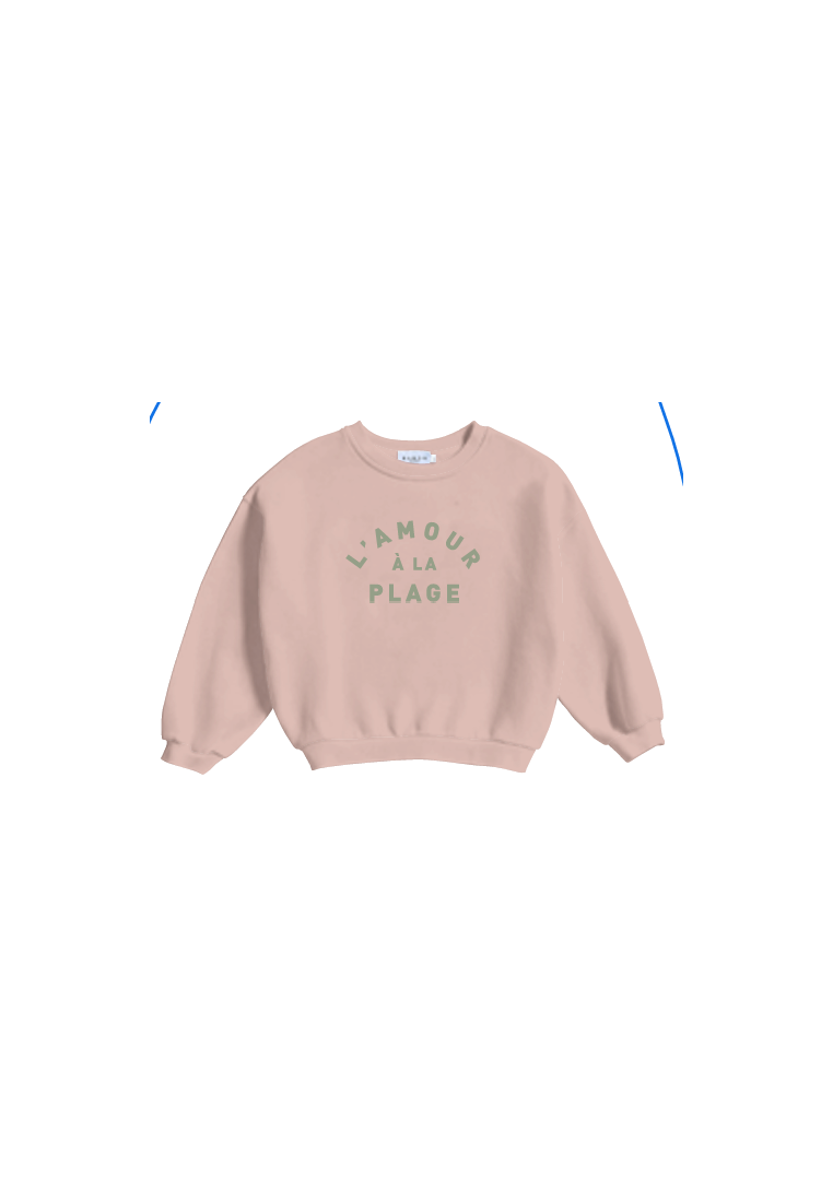 Baron W Ultra Oversize L'Amour A La Plage Rose Faded