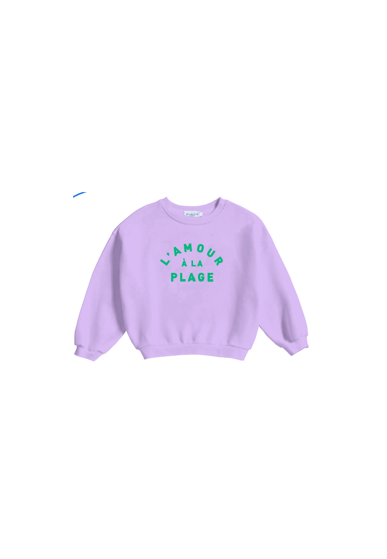 Baron W Ultra Oversize L'Amour A La Plage Violet
