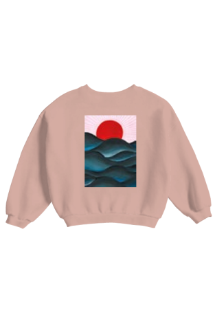 Baron W Ultra Oversize La Vague Rose Faded