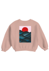 Baron W Ultra Oversize La Vague Rose Faded