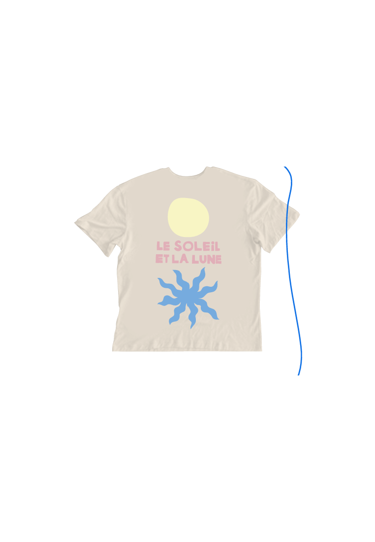 Baron W T-Shirt Le Soleil Ivoire