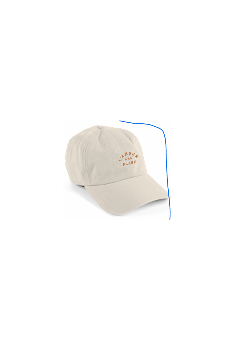 Baron W Casquette L'Amour A La Plage Ivoire