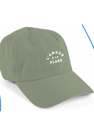 Baron W Casquette L'Amour A La Plage Olive