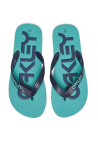 Oakley College Flip Flop Teal Blue