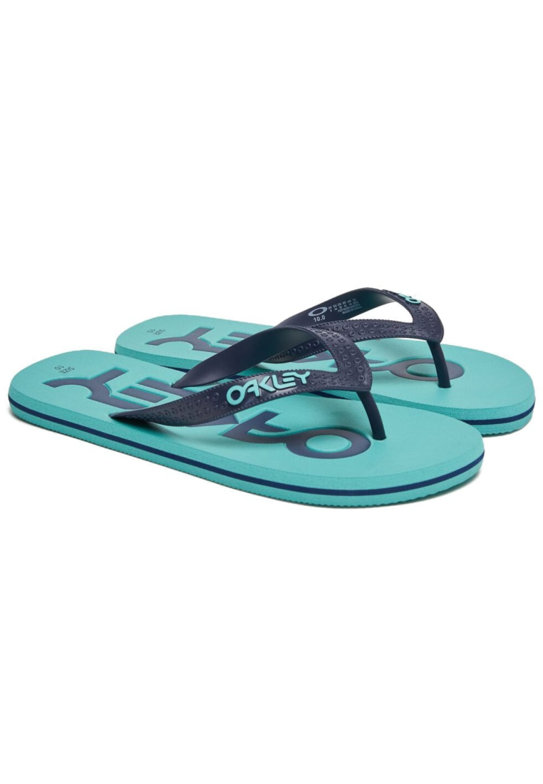 Oakley College Flip Flop Teal Blue