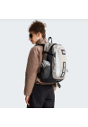 The North Face Hot Shot Se Backpack Stone Slab Cumulus Cloud Tnf Black