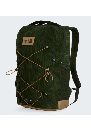 The North Face Jester Pro Bottle Green Leather Brown