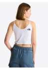 The North Face W Simple Dome Slim Crop Tank Tnf White