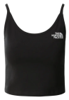 The North Face W Simple Dome Slim Crop Tank Tnf Black