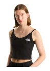 The North Face W Simple Dome Slim Crop Tank Tnf Black