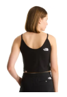 The North Face W Simple Dome Slim Crop Tank Tnf Black
