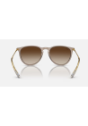 Ray-Ban Erika Transparent Light Brown Gradient Brown