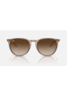 Ray-Ban Erika Transparent Light Brown Gradient Brown