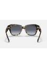 Ray-Ban State Street Yellow Havana_Light Blue Gradient Grey