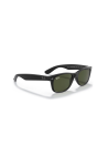 Ray-Ban New Wayfarer Rubber Black G15 Green