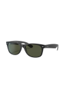 Ray-Ban New Wayfarer Rubber Black G15 Green