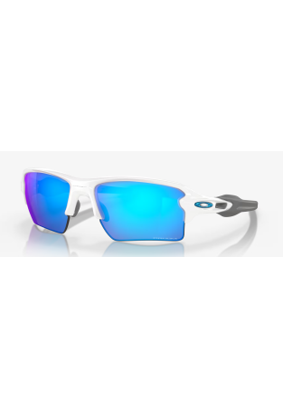 Oakley Flak 2 0 Xl  Polished White Prizm Sapphire