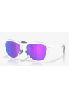 Oakley Frogskins Matte Clear Prizm Violet