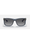 Ray-Ban Justin Transparent Blue Grey Gradient Polar