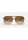 Ray-Ban Bill Havana On Transparent Brown Clear Gradient Brown