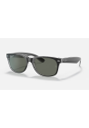 Ray-Ban New Wayfarer Black On Transparent Polar Green
