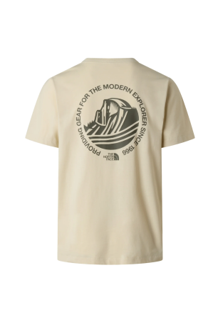 The North Face M Monte Regular Ss Tee Desert Stone